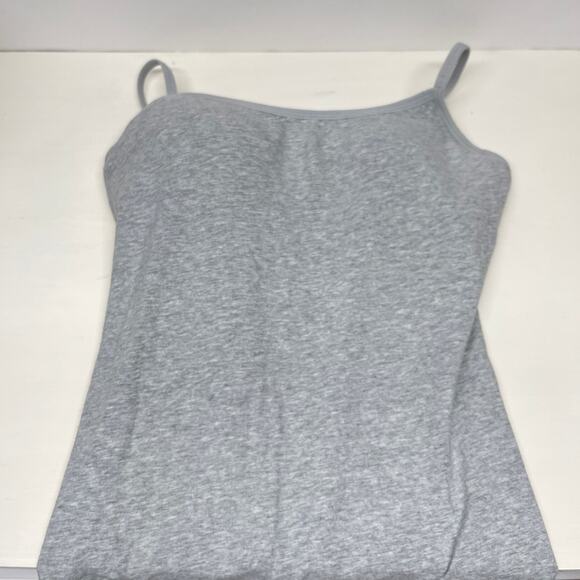 Garnet Hill Trio Comfort Camisole Bras in Gray, Coral, and Ivory - Picture 4 of 10